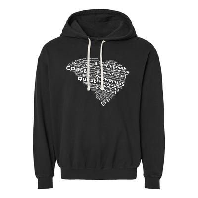 Drink Local South Carolina Breweries Garment-Dyed Fleece Hoodie