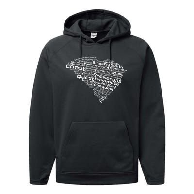 Drink Local South Carolina Breweries Performance Fleece Hoodie