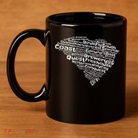 Drink Local South Carolina Breweries 11oz C Handle Ceramic Mug