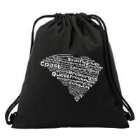 Drink Local South Carolina Breweries Drawstring Bag