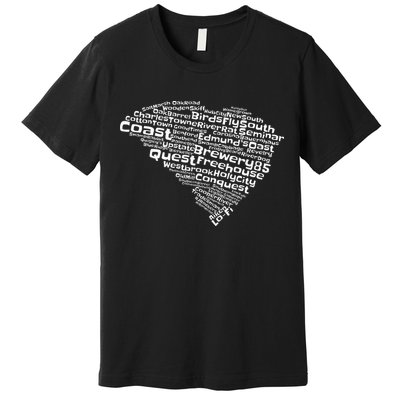 Drink Local South Carolina Breweries Premium T-Shirt
