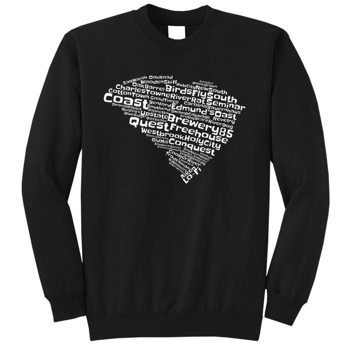 Drink Local South Carolina Breweries Tall Sweatshirt