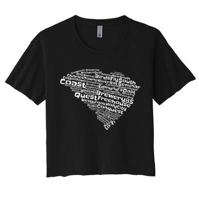 Drink Local South Carolina Breweries Crop Top