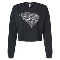 Drink Local South Carolina Breweries Cropped Pullover Crew