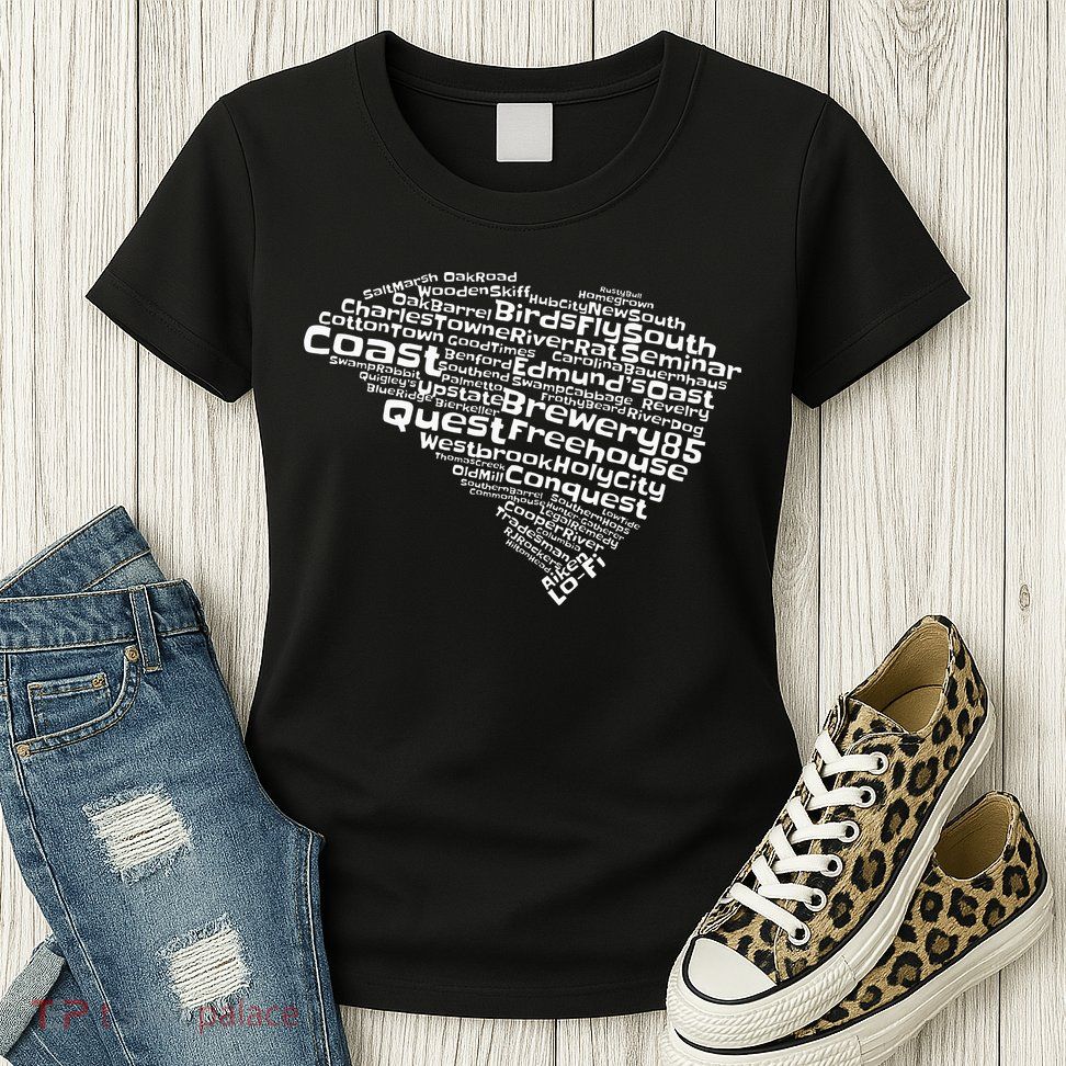 Drink Local South Carolina Breweries Womens T-Shirt