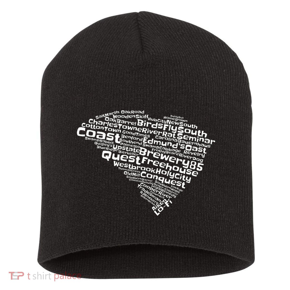 Drink Local South Carolina Breweries Short Acrylic Beanie