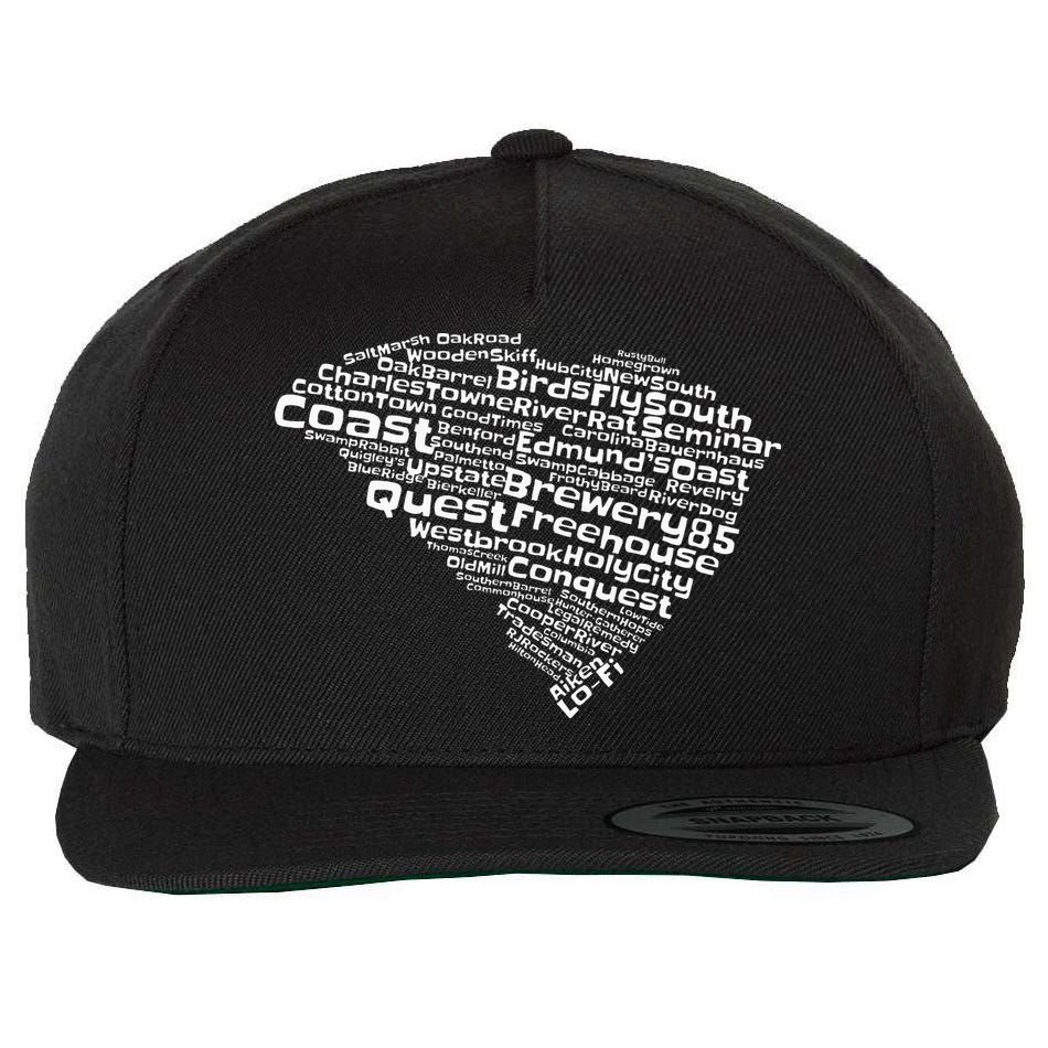 Drink Local South Carolina Breweries Wool Snapback Cap