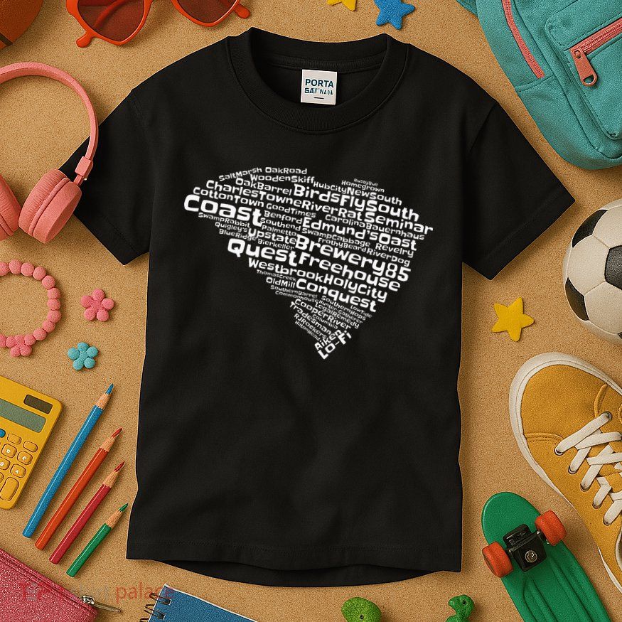 Drink Local South Carolina Breweries Kids T-Shirt