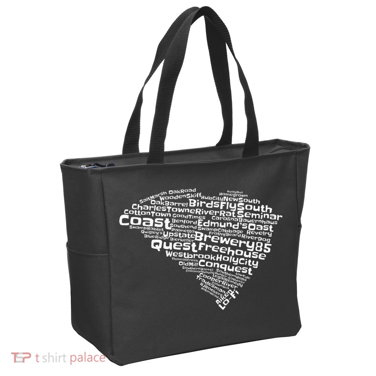 Drink Local South Carolina Breweries Zip Tote Bag
