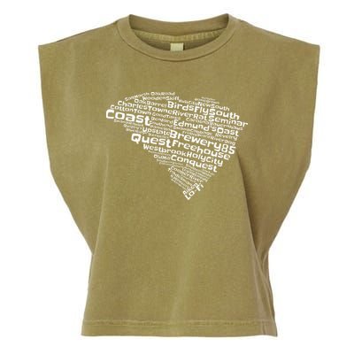 Drink Local South Carolina Breweries Garment-Dyed Women's Muscle Tee
