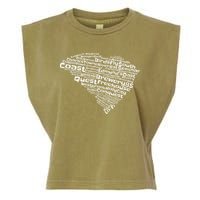 Drink Local South Carolina Breweries Garment-Dyed Women's Muscle Tee