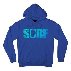 Distressed Look Surfing Gift For Surfers Cute Gift Hoodie