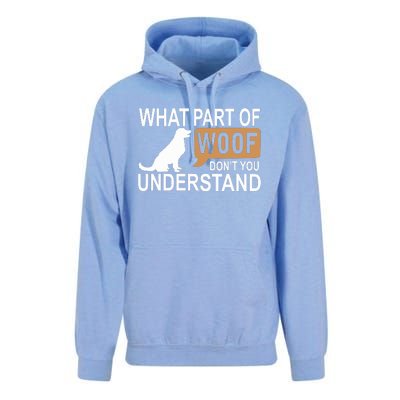 Dog Lover Statement Print Unisex Surf Hoodie