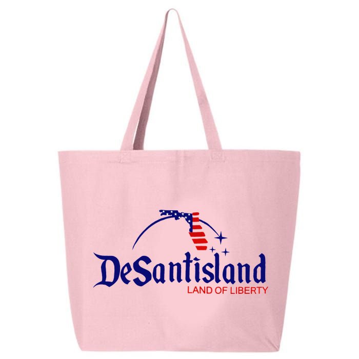 DeSantisLand Land State of Liberty Florida Map Patriotic 25L Jumbo Tote