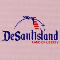DeSantisLand Land State of Liberty Florida Map Patriotic 25L Jumbo Tote