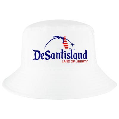 DeSantisLand Land State of Liberty Florida Map Patriotic Cool Comfort Performance Bucket Hat