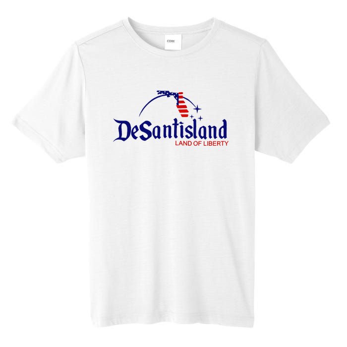 DeSantisLand Land State of Liberty Florida Map Patriotic Tall Fusion ChromaSoft Performance T-Shirt