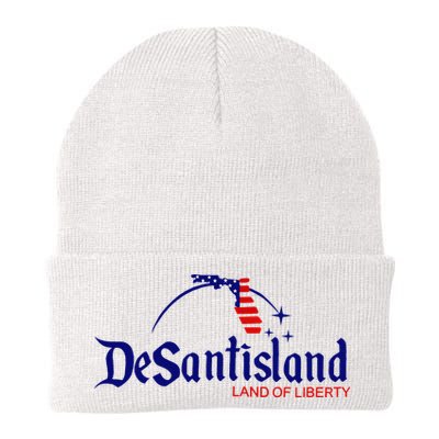 DeSantisLand Land State of Liberty Florida Map Patriotic Beanie