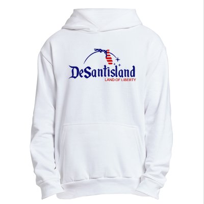 DeSantisLand Land State of Liberty Florida Map Patriotic Urban Pullover Hoodie