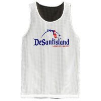 DeSantisLand Land State of Liberty Florida Map Patriotic Mesh Reversible Basketball Jersey Tank