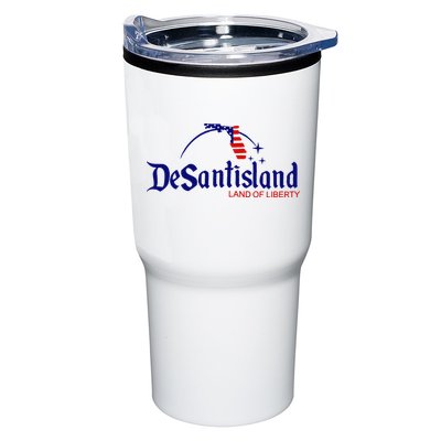 DeSantisLand Land State of Liberty Florida Map Patriotic Tumbler