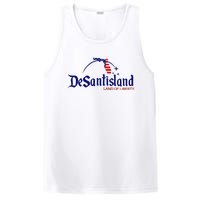 DeSantisLand Land State of Liberty Florida Map Patriotic PosiCharge Competitor Tank