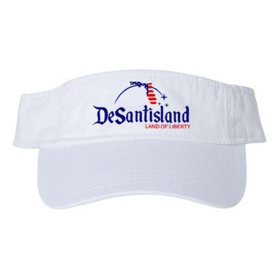 DeSantisLand Land State of Liberty Florida Map Patriotic Visor