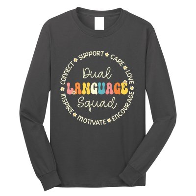 Dual Language Squad Appreciation Week Back To School Long Sleeve Shirt