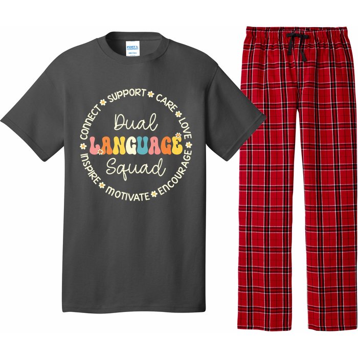 Dual Language Squad Appreciation Week Back To School Pajama Set