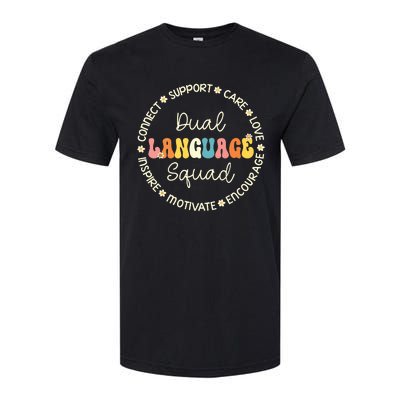 Dual Language Squad Appreciation Week Back To School Softstyle CVC T-Shirt