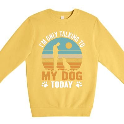 Dog LoverS Solitude Premium Crewneck Sweatshirt