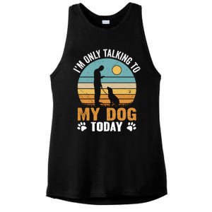 Dog LoverS Solitude Ladies PosiCharge Tri-Blend Wicking Tank