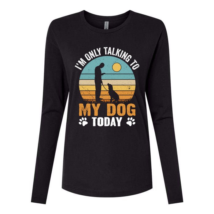 Dog LoverS Solitude Womens Cotton Relaxed Long Sleeve T-Shirt