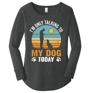 Dog LoverS Solitude Women's Perfect Tri Tunic Long Sleeve Shirt