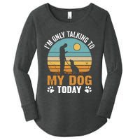 Dog LoverS Solitude Women's Perfect Tri Tunic Long Sleeve Shirt