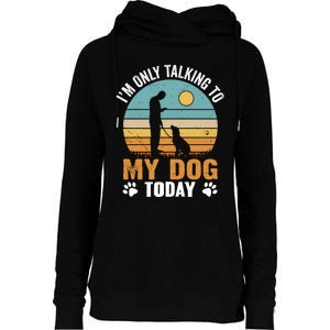 Dog LoverS Solitude Womens Funnel Neck Pullover Hood