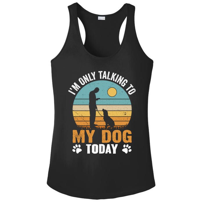 Dog LoverS Solitude Ladies PosiCharge Competitor Racerback Tank