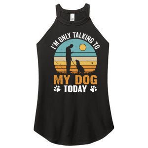 Dog LoverS Solitude Women's Perfect Tri Rocker Tank