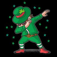 Dabbing Leprechaun St Patricks Day Party City Backpack