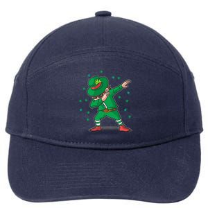 Dabbing Leprechaun St Patricks Day Party 7-Panel Snapback Hat