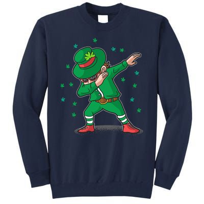 Dabbing Leprechaun St Patricks Day Party Tall Sweatshirt