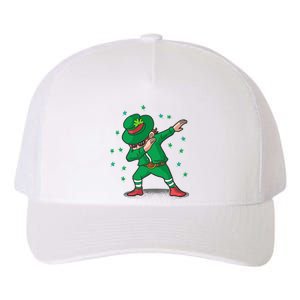 Dabbing Leprechaun St Patricks Day Party Yupoong Adult 5-Panel Trucker Hat