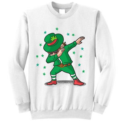 Dabbing Leprechaun St Patricks Day Party Sweatshirt