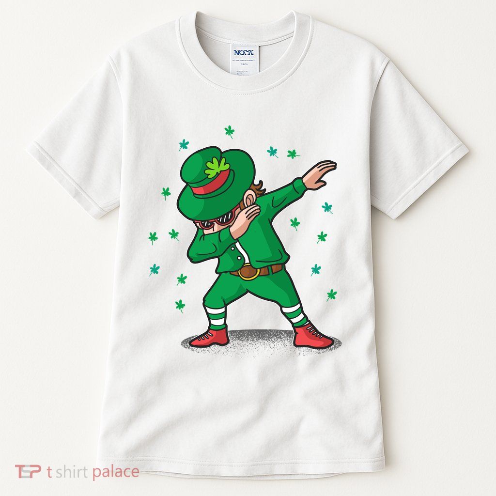 Dabbing Leprechaun St Patricks Day Party Tall T-Shirt