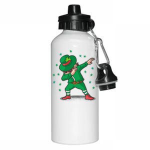 Dabbing Leprechaun St Patricks Day Party Aluminum Water Bottle