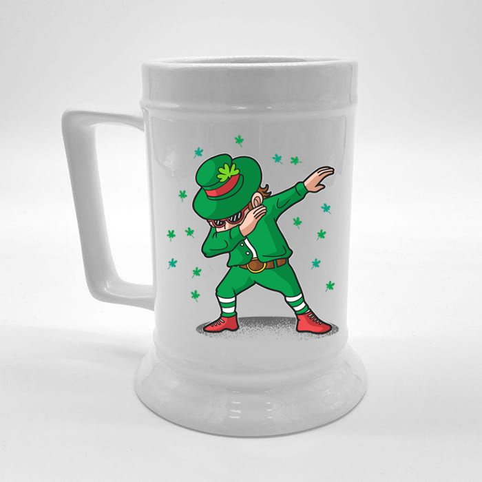 Dabbing Leprechaun St Patricks Day Party Beer Stein