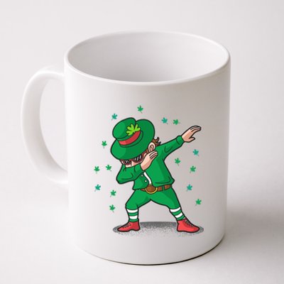 Dabbing Leprechaun St Patricks Day Party Coffee Mug