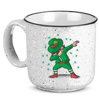 Dabbing Leprechaun St Patricks Day Party 15oz Campfire Ceramic Mug