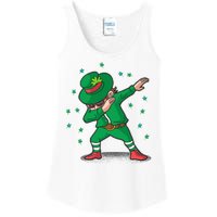 Dabbing Leprechaun St Patricks Day Party Ladies Essential Tank