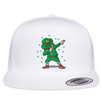 Dabbing Leprechaun St Patricks Day Party Flatbill Hat